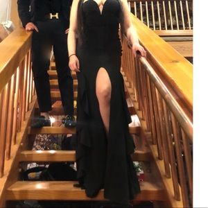 Fashion Nova Dresses - Black Mermaid Dress Fashion Nova Dresses - Black Mermaid Dress